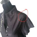 Jamie Sadock Golf Polo Shirt Athletic Top Short Sleeve Black Womens Size L‎ Size L Photo 3