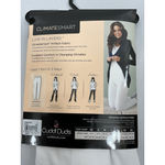 Cuddl Duds Womans NWT  Climate Smart Leggings Large White Pullon Photo 3