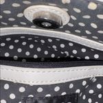 Bueno  Tan and White Tote with Floral Accent Photo 6