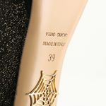 Charlotte Olympia "MORE IS MORE" GLITTER STOCKING THIGH HIGH HEELED BOOTS (39) Photo 12
