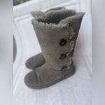 UGG Tall gray triple Bailey button  boots gray size 6 winter comfy Photo 1