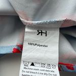 Rihoas blue flower print Midi dress puff sleeve lightweight flowy M Size M Photo 3