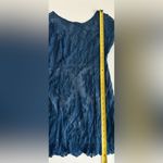 Free People women deep blue long sleeve lace mini dress taylor swift S Photo 7