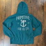Primitive teal sweatshirt hoodie, “Good for Life,” unisex, size XL Photo 1