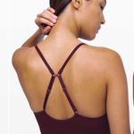 Lululemon  Ebb To Street Bra II in Dark Adobe W1909 Sz 12 Photo 2