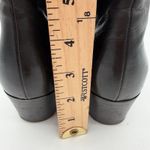 Jimmy Choo  Elegant Tall Block Heel Black Leather Sophisticated Boots IT 39.5 Photo 5