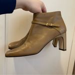 Mootsies Tootsies Vintage tan leather harness ankle boots size 8.5 Photo 8