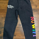 Madhappy  So Sorry No Wifi Universal Essential Fleece Jogger Sweatpants Small Photo 0