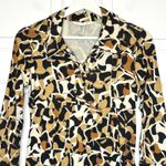 Diane Von Furstenberg  Vintage 100% Silk Geometric Print Dress Size 2‎ Photo 1