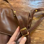 Vintage Brio! Brown Cross Body Satchel Shoulder Bag Photo 12