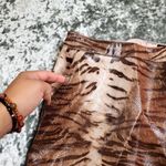 Bardot  Alexis Animal Brown Skirt Photo 3