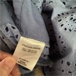 Jonathan Simkhai Blue Belted Eyelet Jumpsuit Size 0 Photo 7