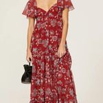 Sachin + Babi 💕 Kara Floral Print Tiered Maxi Dress Eastern Gouache Botanical 6 Photo 5