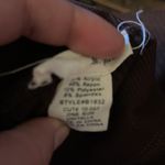 M. Kran Dark Brown Ribbed Leggings Marked One Size But Really Fits a Small Best Photo 13