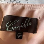 Camille La Vie flowered one shoulder gown Photo 1