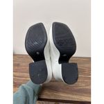 LAMODA White Platform Lace Up Chunky Heel Oxford Shoes Women's Size 8 Photo 4