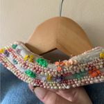 JouJou Vintage Beaded Denim Jacket and Mini Skirt Set Blue Photo 5