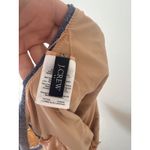 J.Crew  One Piece Swimsuit Deep V Neck Metallic Sparkle Blue Womens XL Photo 2