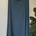 Peruvian Connection 100% pima cotton beautiful slate blue skirt Photo 0