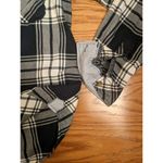 Bershka  Women's L Plaid Long Sleeve Button Up Shirt Grunge Indie Skater Trap Y2K Photo 6