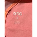 DSG Coral Pink Racerback Tank Top with Tie Front Women's Size S Athletic Fit Photo 4