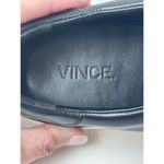 Vince  Bale Black Leather Lace Up Platform Low Top‎ Fashion Sneakers Size 6.5 Photo 10
