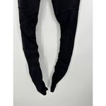 Alo Yoga Alo Womens Mid Rise Black Fitted Leggings Size XS Tight Athleisure Workout Tight Photo 2