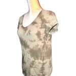 PINK - Victoria's Secret Pink brand greenish gray tie dyed T-shirt Photo 2