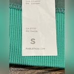 Fabletics  Indy Seamless Sports Bra - Bermuda Sea/Raincloud - Small - EUC Photo 6