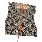 Y2K Lace Print T Shirt Fairycore Preppy Summer Floral Coastal Beach Coquette Black Photo 8