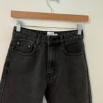 Oh Polly  Washed Black High Rise Mom Jeans Photo 8