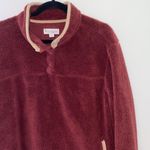 Koolaburra by Ugg  Sherpa with microsuede burgundy wine pullover Photo 4