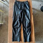 GRS Genuine Leather Pants Black Size 10 Photo 1