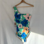 Women's Nani sea floral cascade one piece blue green XL Photo 12