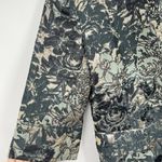 Lafayette 148 NY Womens Blazer Jacket 8 Petite Shimmer Crop Office Preppy Green Size 8P Photo 5