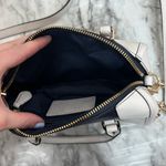 Coach  baby Bennett cream black satchel handbag shoulder strap leather purse Photo 3