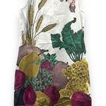 Moschino Vintage Cheap & Chic Vegetable Fruit Wheat Multicolor Sleeveless Dress Photo 0