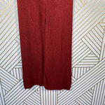 ZARA Knit Culottes in Red Rust Wide Leg High Waist Photo 8