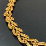 Vintage NAPIER Pat 4.774.749 Gold Link Chain 16” Chunky Necklace 62.7g Photo 7
