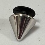 Crocs Silver Spike Punk Goth Jibbitz Shoe Shoes Charm πͺβοΈ Photo 0