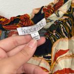 Patrons of Peace  Floral Cropped Peplum Top Size Large Photo 2