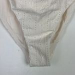 ANDIE NWT  Swim The 90s High Waisted Bottom Coco Cream Eyelet Size XL NEW Photo 4