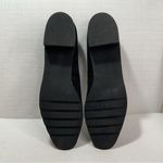 Selby Black Suede Pumps Block Heel Women's 9.5 Narrow 3A Slip On Almond Toe Photo 9