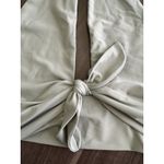 NWT PQ Swim X Vale Genta Alex Bikini Top Pistachio Green Halter Wrap Size Large Photo 2