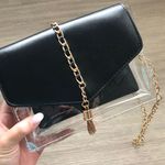 NEW Transparent Stadium Approved Bag Black Photo 0