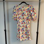 Rixo for Target Cotton & Linen Button Down Dress Size 4 Red Photo 4