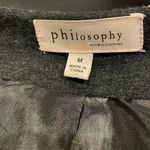 Philosophy Dark grey open short styled jacket  brand medium fit Photo 2