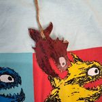 Pirana Joe NWT Short Sleeve Jamaica Blue Tee Women's R40 Photo 2