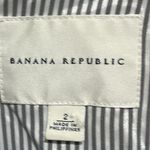 Banana Republic  Heather Gray Blazer Size 2 - Viscose Wool‎ Blend Photo 3