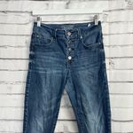 Maurice's Everflex High Rise Skinny Jeans Women’s 2 Button Fly Dark Wash Denim Photo 4